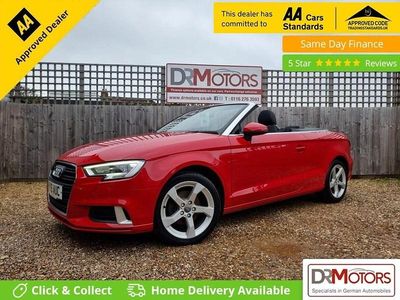 Used Audi A3 Cabriolet Sport 150 HP (110 kW) 2019 Red Cabriolet