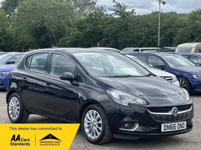 Used Vauxhall Corsa 2016 Black Hatchback