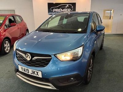 Used Vauxhall Crossland X Elite 81 HP (59 kW) 2019 Blue SUV