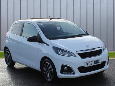 used Peugeot 108 1.0 ALLURE EURO 6 (S/S) 5DR PETROL FROM 2021 FROM DORCHESTER (DT1 1NE) | SPOTICAR