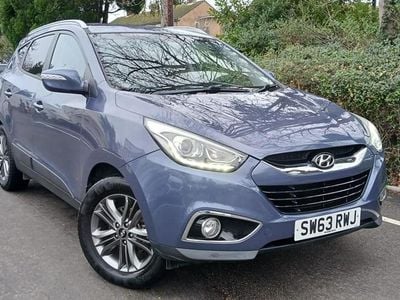 Blue Used 2014 Hyundai ix35 SE SUV | £3,995 (Fair price)