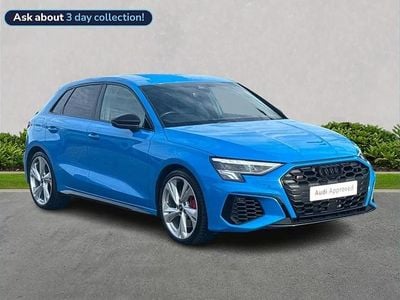 Used Audi S3 Sportback Black Edition 310 HP (228 kW) 2023 Blue Hatchback