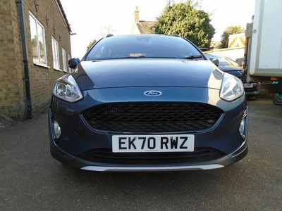 Used Ford Fiesta Active 2020 Blue Hatchback