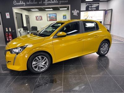Yellow Used 2020 Peugeot 208 Active Hatchback | £13,999 (Expensive)