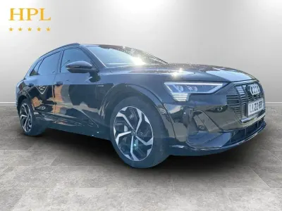 Used Audi e-tron Black Edition 300 kW (408 HP) 2022 Black SUV