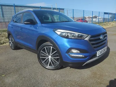 Used Hyundai Tucson GO! 141 HP (103 kW) 2018 Blue SUV