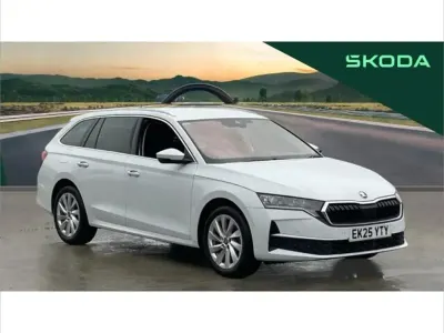Używany Skoda Octavia SE L 150 KM (110 kW) 2025 Biały Kombi