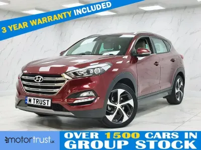 Used Hyundai Tucson Premium 136 HP (100 kW) 2015 Red SUV