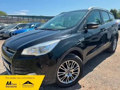 Used Ford Kuga Titanium 163 HP (119 kW) 2014 Black SUV