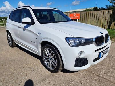 Begagnad BMW X3 M Sport 190 HK (139 kW) 2016 Vit SUV