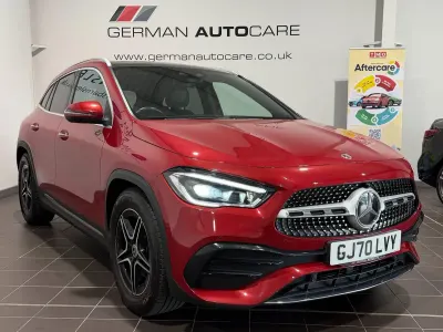 Used Mercedes GLA200 AMG Line Premium Plus 150 HP (110 kW) 2020 Red SUV