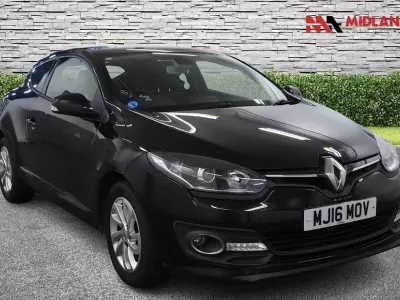 Used Renault Mégane Coupé Dynamique 108 HP (79 kW) 2016 Black Coupe