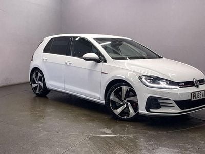 White Used 2019 VW Golf VII GTI Hatchback | £20,999 (Good price)
