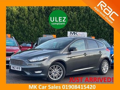 Grey Used 2018 Ford Focus Zetec Hatchback | £7,795 (Good price)