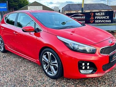 Used Kia Ceed GT-Line 2018 Red Hatchback