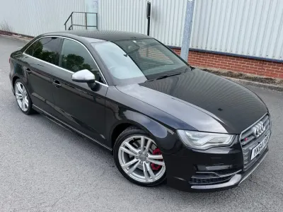 Used Audi S3 300 HP (220 kW) 2014 Black Sedan