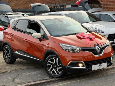 Used Renault Captur Dynamique 2014 Orange/cream SUV