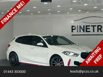 Used BMW 128 Impressive 265 HP (194 kW) 2021 White Hatchback