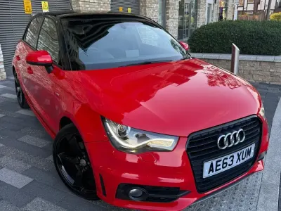 Used Audi A1 Black Edition 2013 Red Hatchback