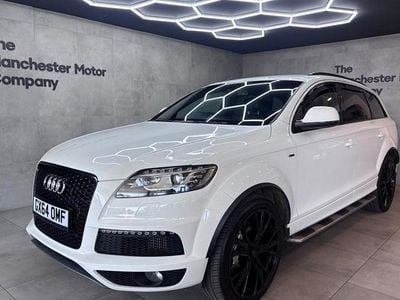 White Used 2014 Audi Q7 S-line plus SUV | £10,990 (Fair price)