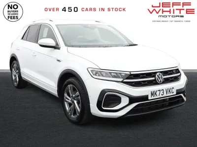 Used VW T-Roc R-line 150 HP (110 kW) 2024 White SUV