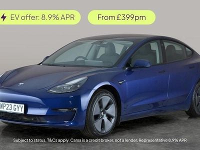 Blue Used 2023 Tesla Model 3 Long Range AWD Sedan | £22,154 (Fair price)