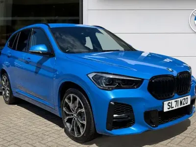 Used BMW X1 M Sport 134 HP (98 kW) 2021 Blue SUV