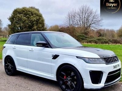 Used Land Rover Range Rover Sport SVR 2019 White SUV