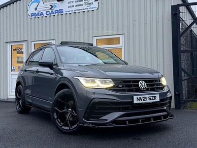 Grey Used 2021 VW Tiguan R-line SUV | £21,750 (Fair price)