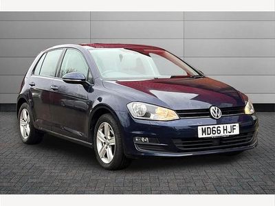 Used VW Golf VII Edition 110 HP (80 kW) 2017 Pacific blue Hatchback