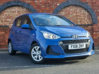 Used Hyundai i10 SE 87 HP (63 kW) 2018 Blue Hatchback