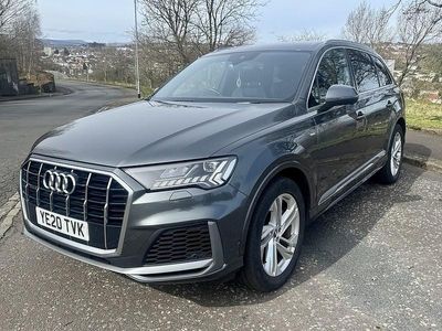 Begagnad Audi Q7 S-Line 286 HK (210 kW) 2020 Grå SUV