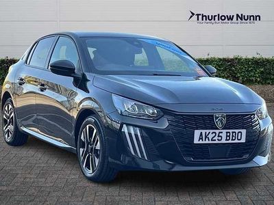 Used Peugeot 208 Allure 100 HP (73 kW) 2025 Black Hatchback