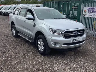 Used Ford Ranger Limited 2021 Silver Pickup