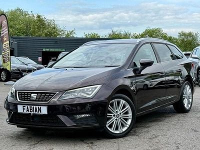 Used Seat Leon ST XCELLENCE 150 HP (110 kW) 2018 Purple Estate