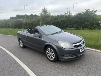 Used Vauxhall Astra Cabriolet Sport 2009 Grey Cabriolet