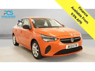 Begagnad Vauxhall Corsa 75 HK (55 kW) 2021 Orange Halvkombi