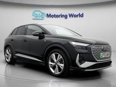 Used Audi Q4 e-tron S-Line 150 kW (204 HP) 2023 Black SUV
