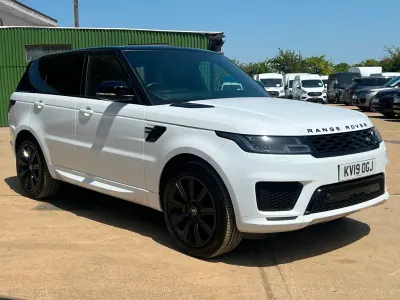 Used Land Rover Range Rover Sport HSE Dynamic 404 HP (297 kW) 2019 White SUV