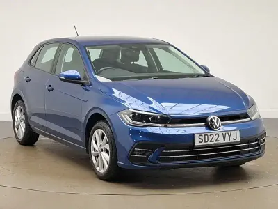 Usado VW Polo Style 95 CV (69 kW) 2022 Azul Utilitario