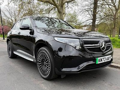 Used Mercedes EQC400 AMG Line Premium 300 kW (408 HP) 2023 Black SUV
