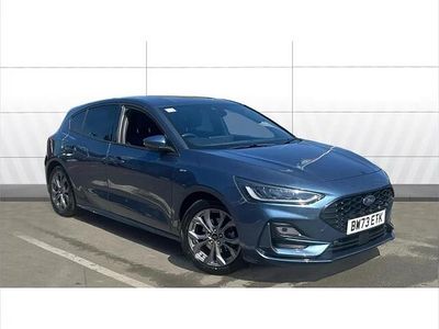 Used Ford Focus ST-Line 125 HP (91 kW) 2023 Blue Hatchback