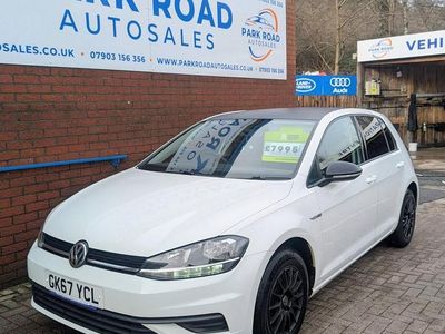Used VW Golf VII S 2017 White Hatchback