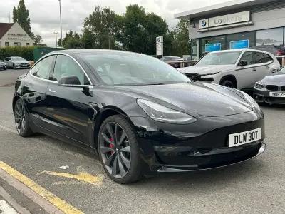 Used Tesla Model 3 Performance 461 kW (627 HP) 2020 Black Sedan