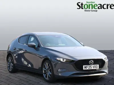 Used Mazda 3 Exclusive-Line 186 HP (136 kW) 2025 Grey Hatchback