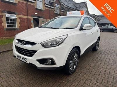 White Used 2014 Hyundai ix35 SE SUV | £4,995 (Fair price)
