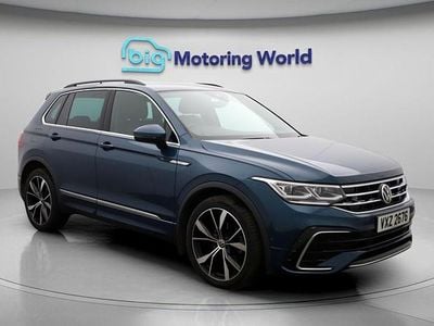 Blue Used 2020 VW Tiguan R-line SUV | £23,395 (Fair price)