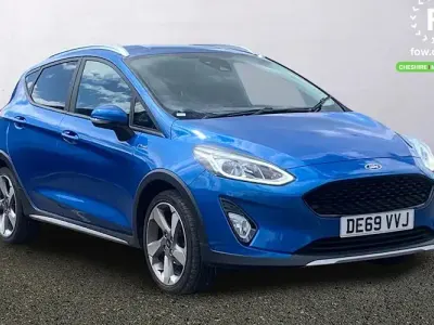 Used Ford Fiesta Active 125 HP (91 kW) 2019 Blue Hatchback