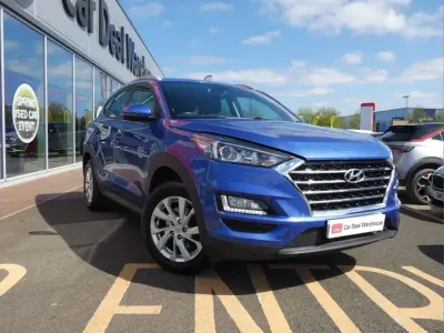 Used Hyundai Tucson SE 129 HP (94 kW) 2018 Blue SUV