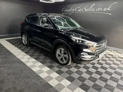 Used Hyundai Tucson Premium SE 177 HP (130 kW) 2016 Black SUV